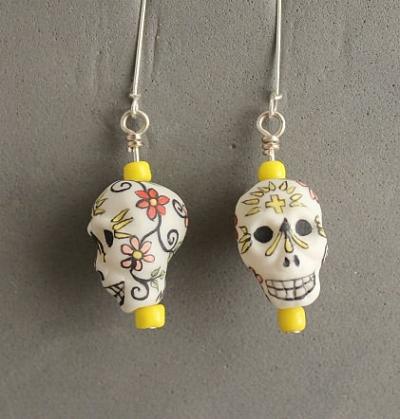 Sugar Skull Earrings