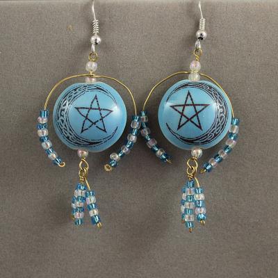 Fringed Chandelier Earrings - Asst Pagan Designs