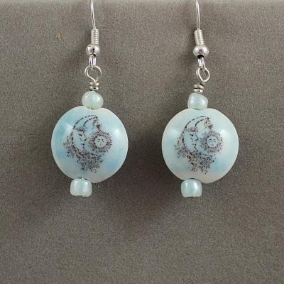 Simple Bead Earrings - Assorted Pagan Designs