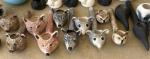 Assorted Animal Head  Pipes